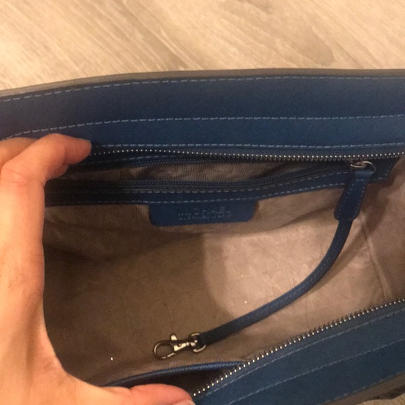 Michael Kors Satchel Shoulder Bag in Blue - Picture 3 of 6